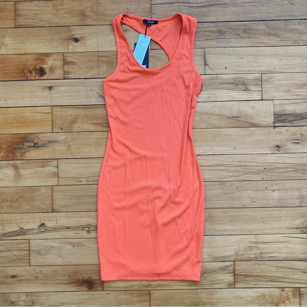 🧡 NWT Hot Orange Mini Dress - Size Small